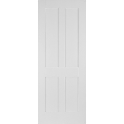 Internal Primed White Shaker 4 Panel Door