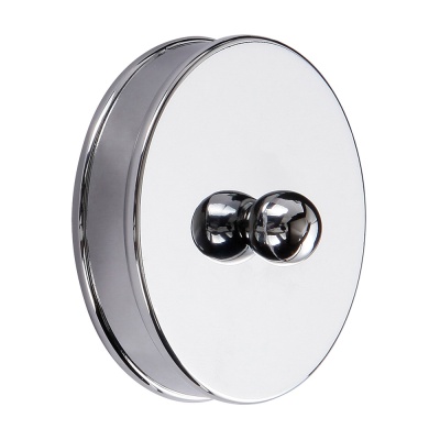 Chrome Short End Cap Pack of 2