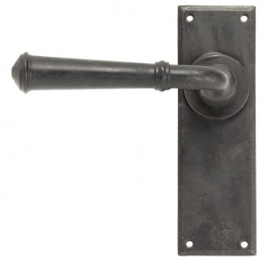 Regency Lever Door Handle on Various Backplates