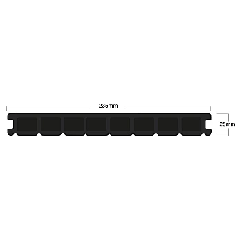 Rustique Composite Nose Board - Cinder