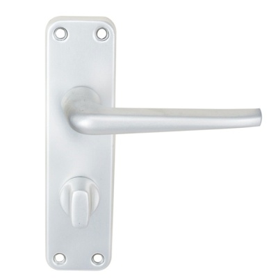 Aluminium Lever Door Handle on Various Backplate