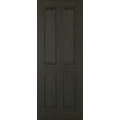 Internal Pre-Finished Smoked Oak Regency 4 Panel Door