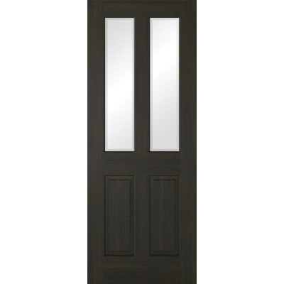 Internal Pre-Finished Smoked Oak Richmond Glazed Door