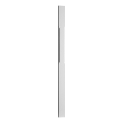 Benchmark White Primed Half Stop Chamfered Newel Post