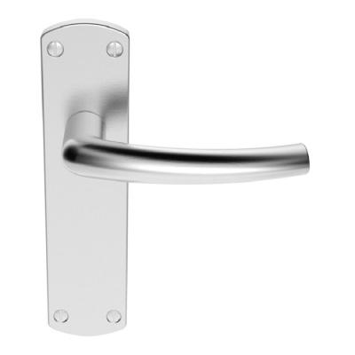 Dos Lever Door Handle on Various Backplates