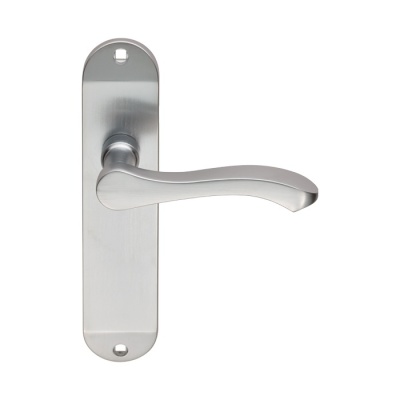 Lever Door Handle on Various Backplates