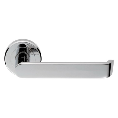 Concept Lever Door Handle on Round Rose