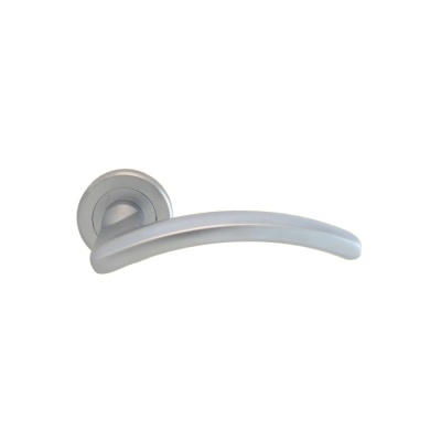 Design Lever Door Handle on Round Rose