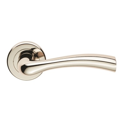 Cinquanta Lever Door Handle on Round Rose