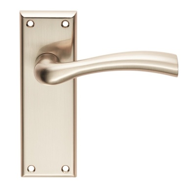 Cinquanta Lever Door Handle on Various Backplates