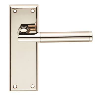 Sessanta Lever Door Handle on Various Backplates