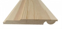 Double Sunk Pine Skirting Board 225mm x 25mm - Atlantic Timber