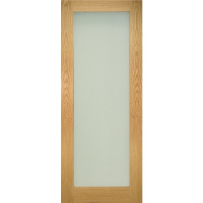 Internal Oak Walden Frosted Glazed Door