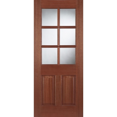 External Hardwood Wellington Unglazed Door