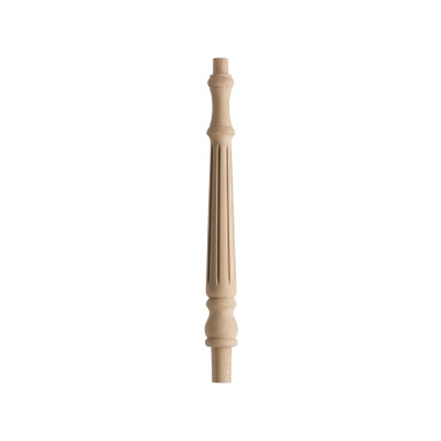 Warwick Oak Fluted Newel Turning 	785mm