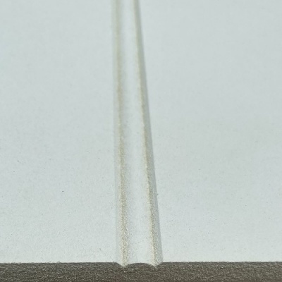 White Primed Reed & Bead Moisture Resistant MDF 9mm x 2440mm x 1220mm (8' x 4')