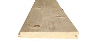 22mm x 150mm x 2.25m T&G (White) Floorboard Spruce