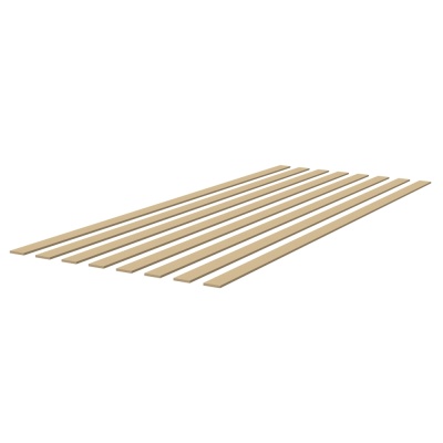 MDF Wall Panelling Strip Kit 8 x 2400mm x 63mm x 9mm