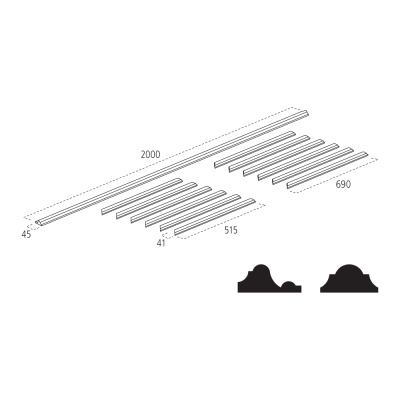 Dado Wall Panelling Kit