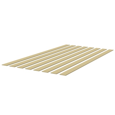 MDF Wall Panelling Strip Kit 8 x 2400mm x 97mm x 9mm