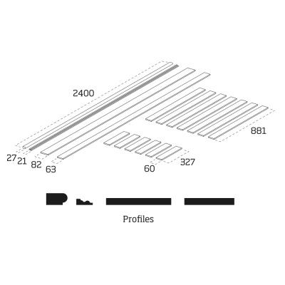 Traditional Shaker Wall Panelling Kit