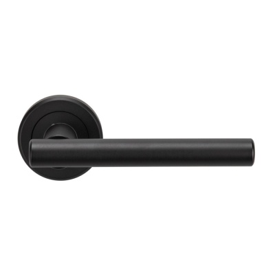 Philadelphia Lever Door Handle on Round Rose